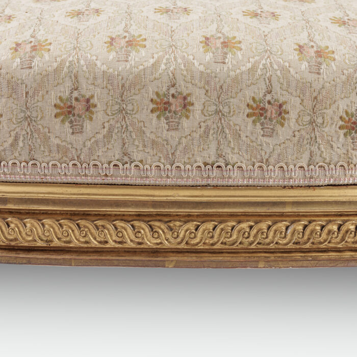 Set 8 19th Century Gilded Dining Chairs - Image 10