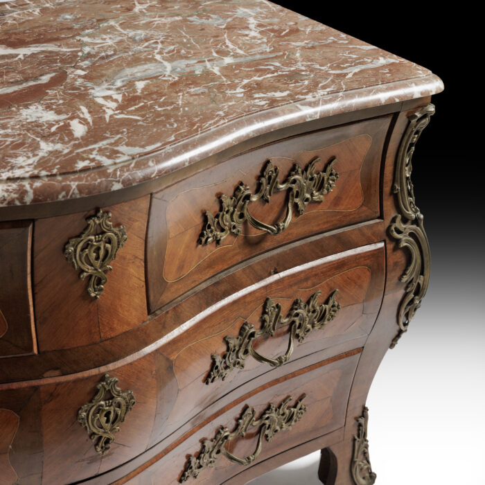 Large French Antique Chest of Drawers - Image 6