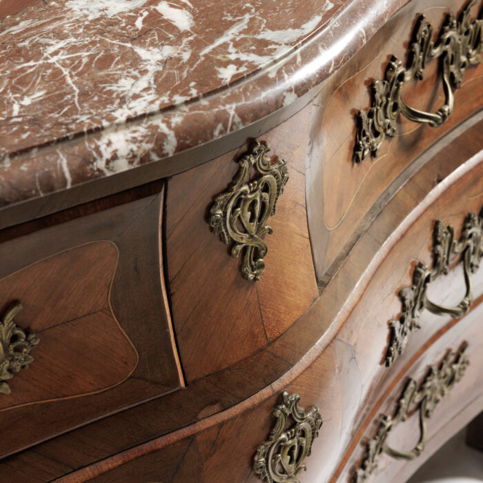 Large French Antique Chest of Drawers - Image 4