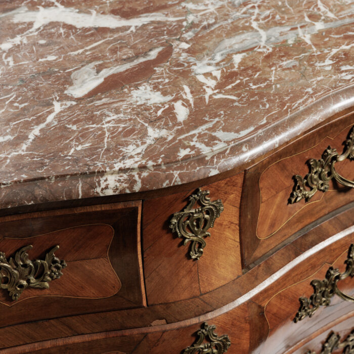 Large French Antique Chest of Drawers - Image 12