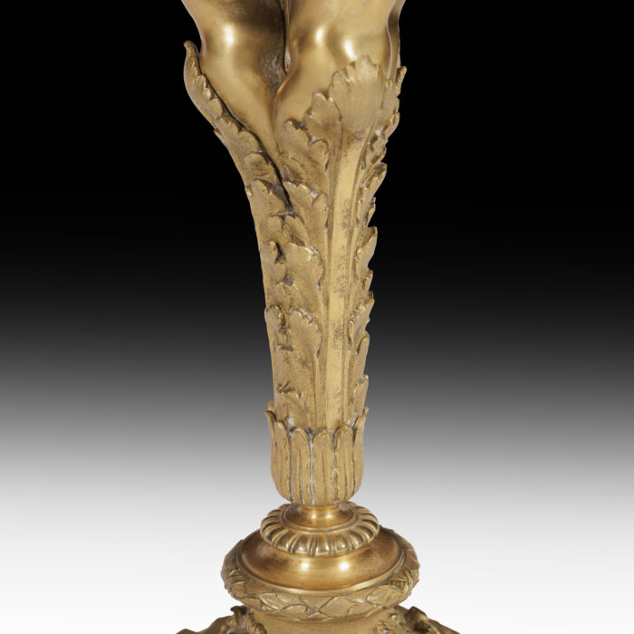 Antique Ormolu Lamp - Image 3