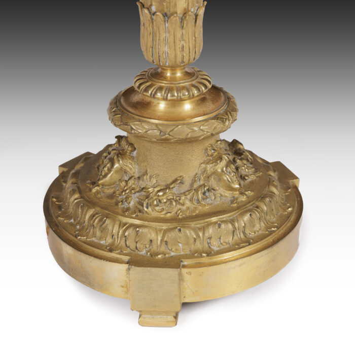 Antique Ormolu Lamp - Image 5
