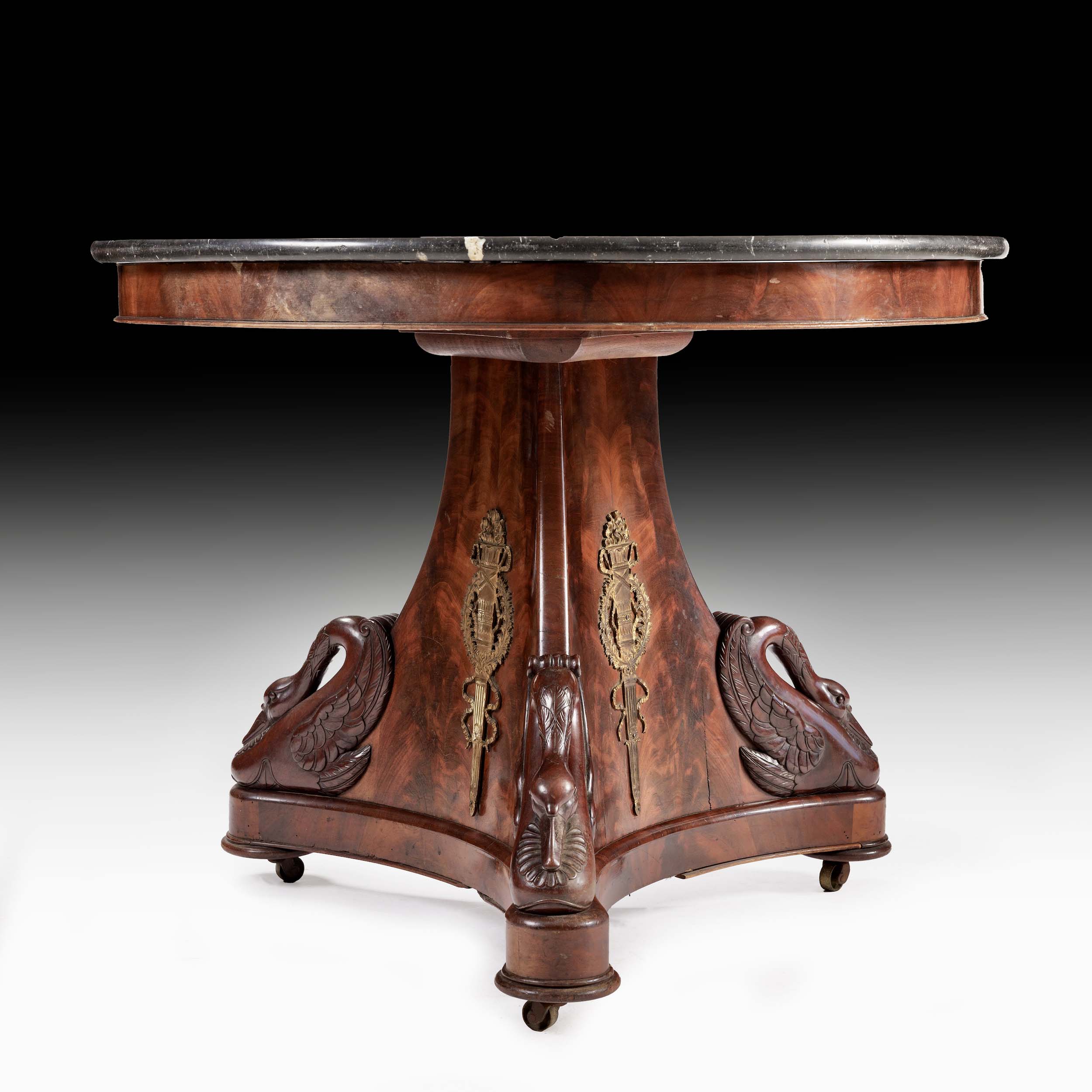 Exceptional French Empire Table 12 Exceptional French Empire Table - Image 9