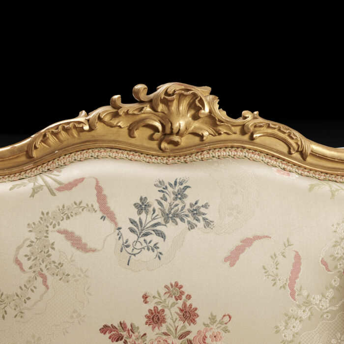 Pair Gilded Wing Chairs - Image 14