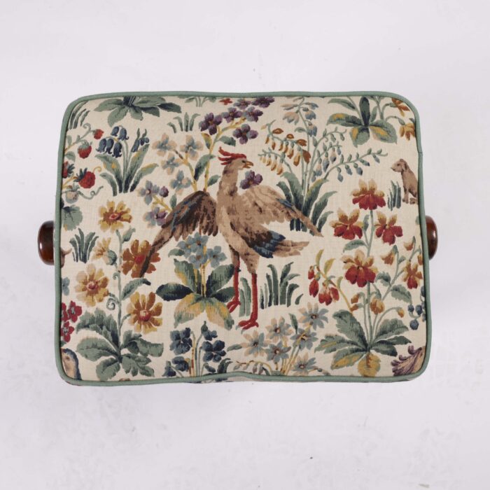Adjustable Antique Piano Stool - Image 2
