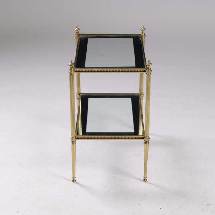 Pair Vintage Brass Coffee Tables - Image 8
