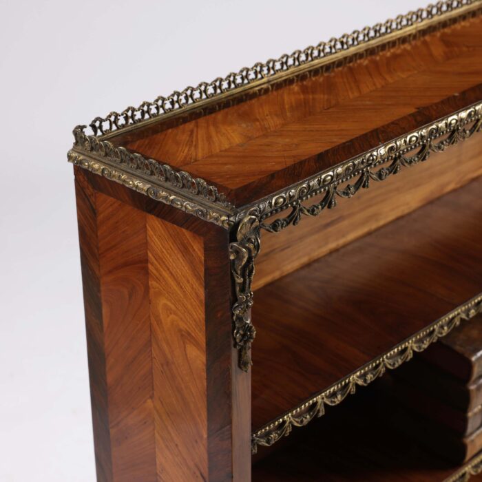 Small Open Bookcase Antique - Image 2