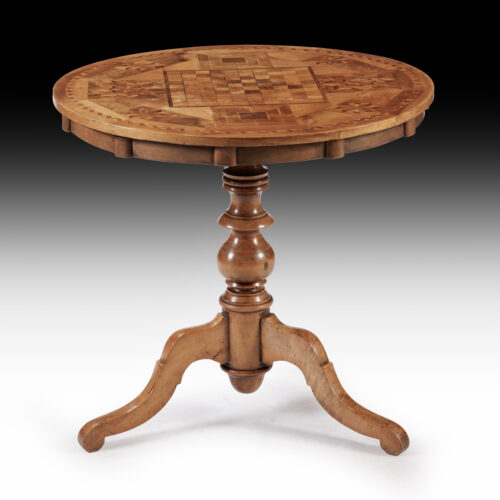 antique chess table