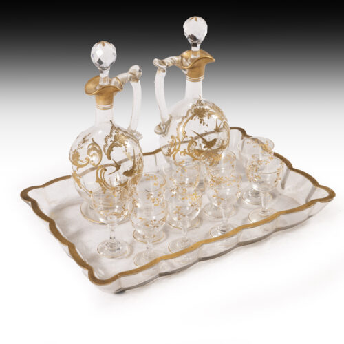 antique glasswear