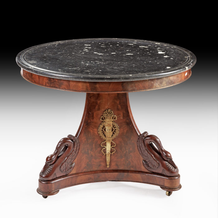 Exceptional French Empire Table - Image 6