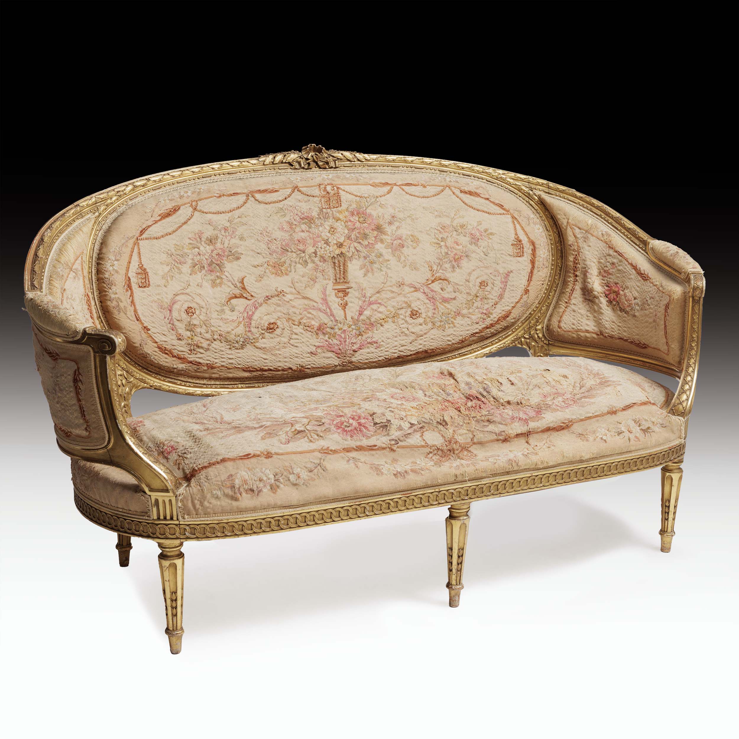 french-gilded-salon-settee