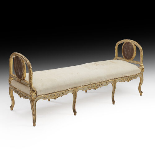large antique bench seat