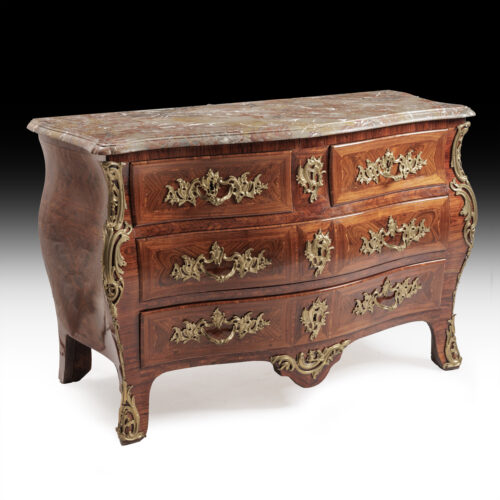 18th-Century-French-Bombe-Commode-