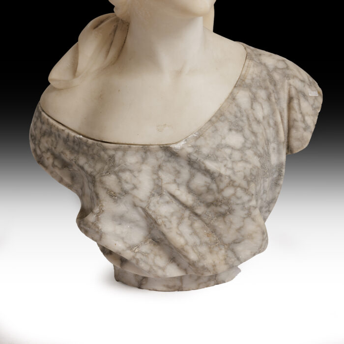 19th Century French Marble Bust - Image 5