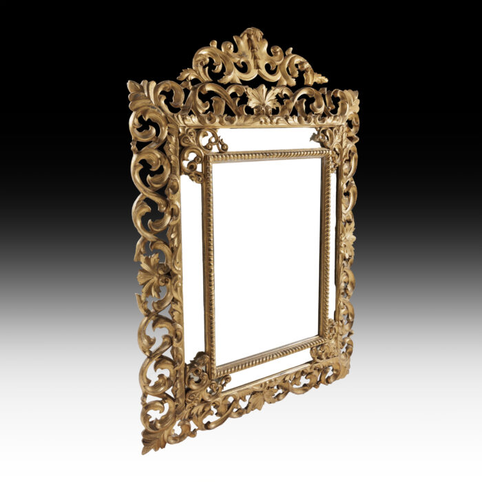 19th Century Cushion Mirror - Image 3