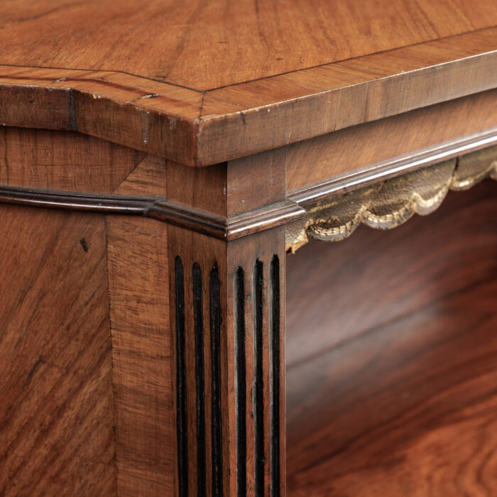 Rare Freestanding English Library Bookcase Table - Image 4