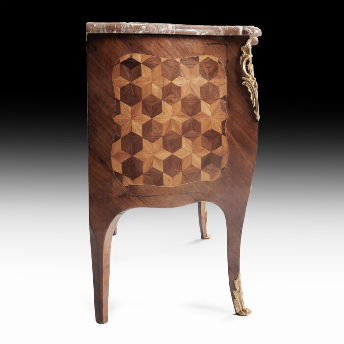 Exceptional 18th Century French Parquetry Commode - Image 14