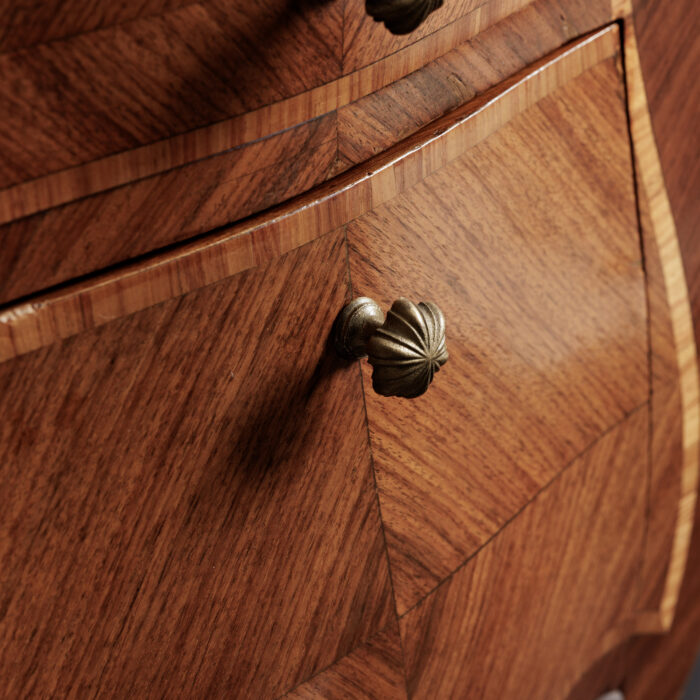 Pair French Bedside Tables - Image 3