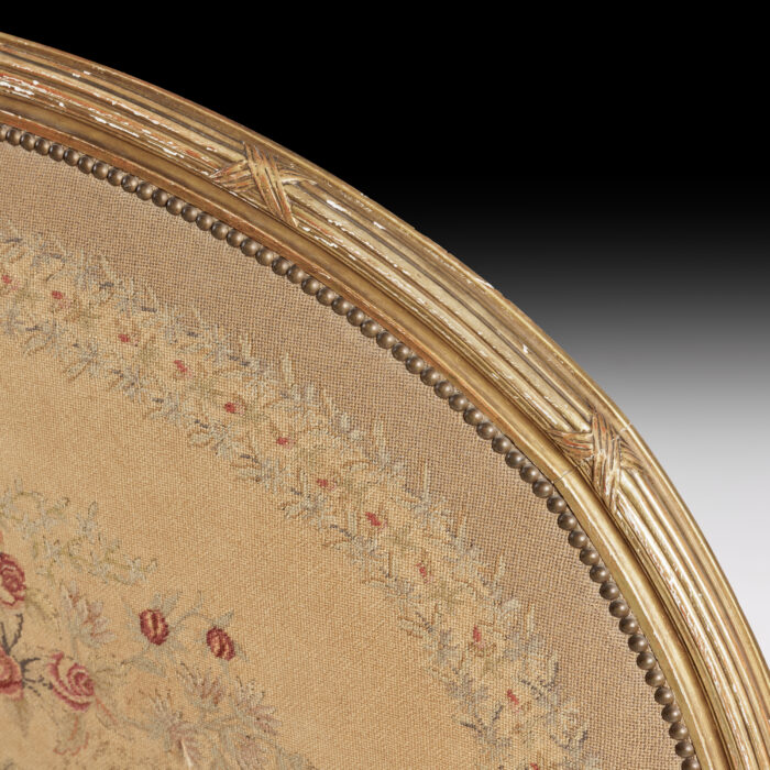 19th Century Gilded French Bed - Image 11