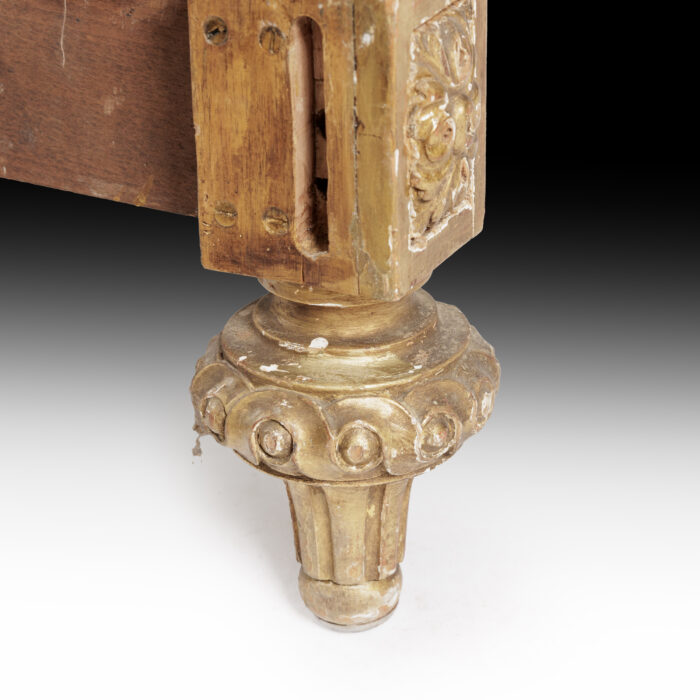 19th Century Gilded French Bed - Image 10