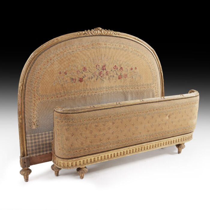 19th Century Gilded French Bed - Image 3