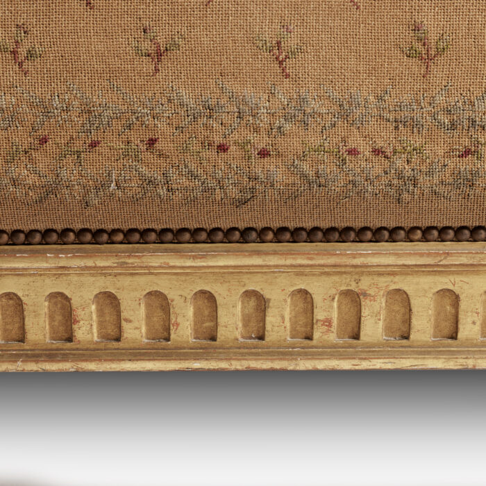 19th Century Gilded French Bed - Image 4