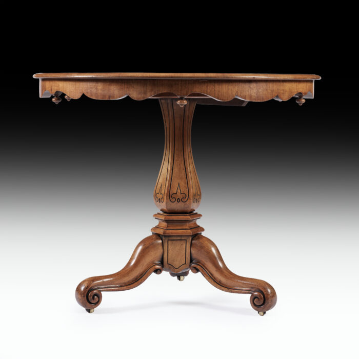English Country House Side Table - Image 5