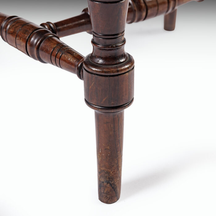 Adjustable Antique Piano Stool - Image 9