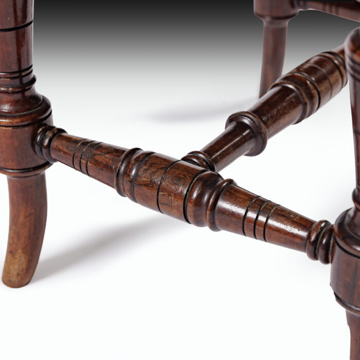Adjustable Antique Piano Stool - Image 8