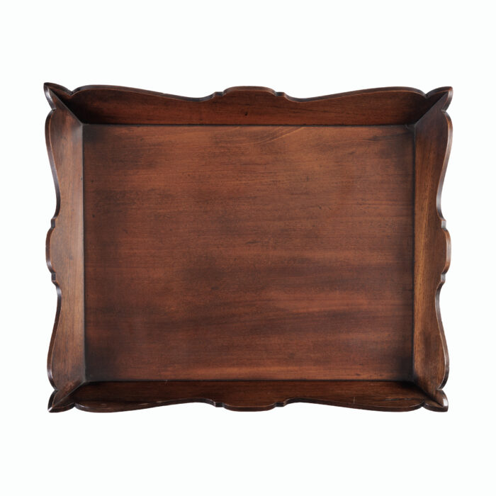 Pair English Mahogany Side Tables - Image 7