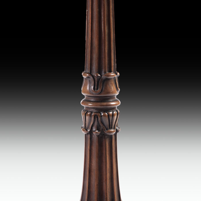 Pair English Mahogany Side Tables - Image 6