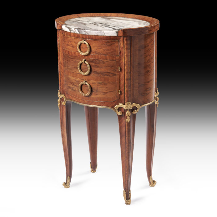 Exceptional Pair French Side Tables - Image 2