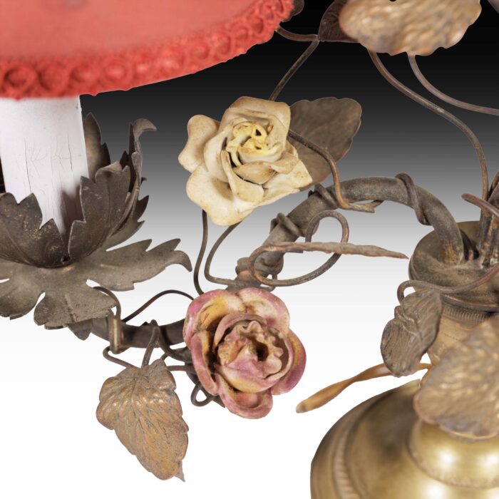 Small Pair French Antique Lamps - Image 5