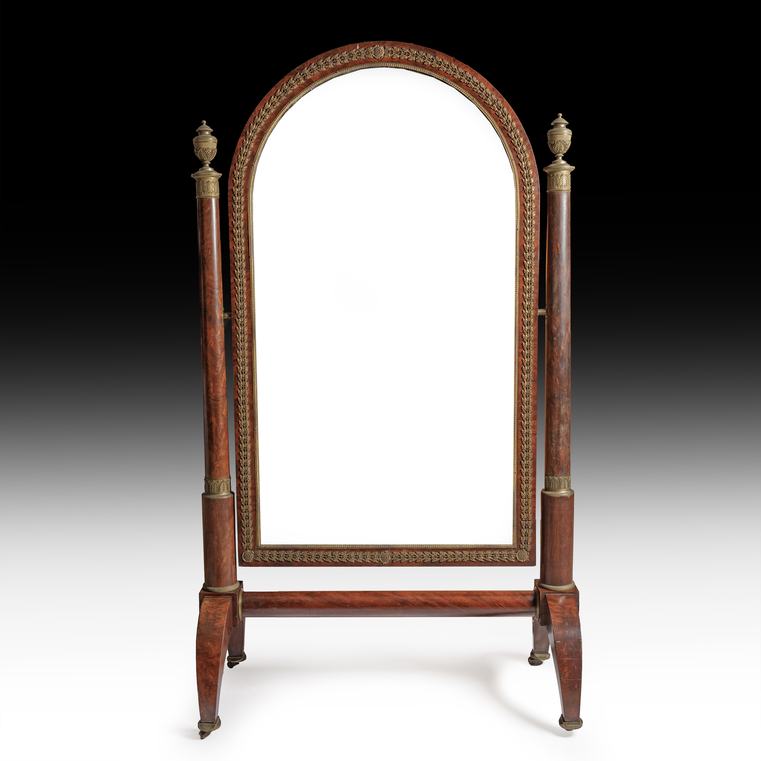 19th-Century-Cheval-Mirror