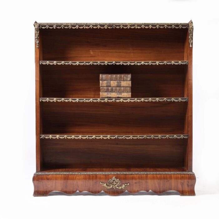 small open bookcase antique