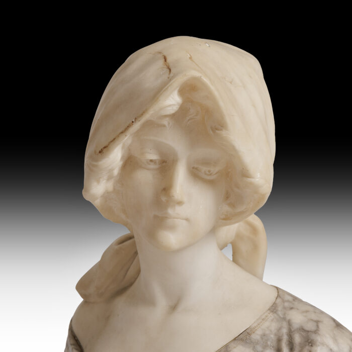 19th Century French Marble Bust - Image 4