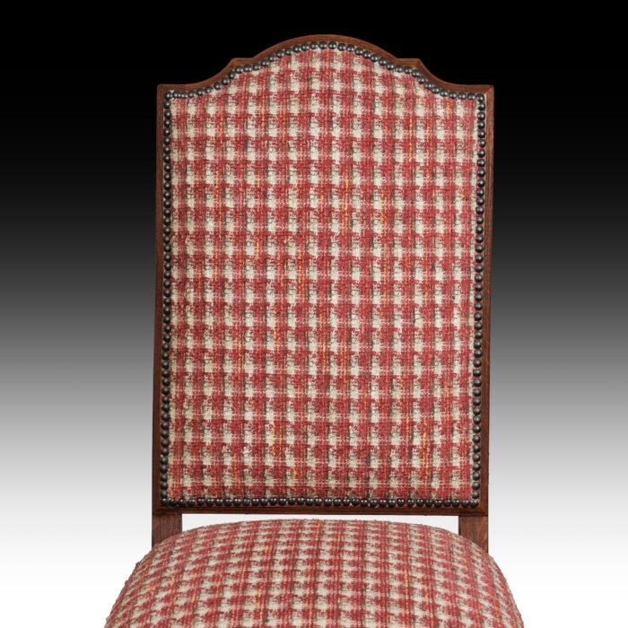 Set Six French Provincial Dining Chairs - Image 7