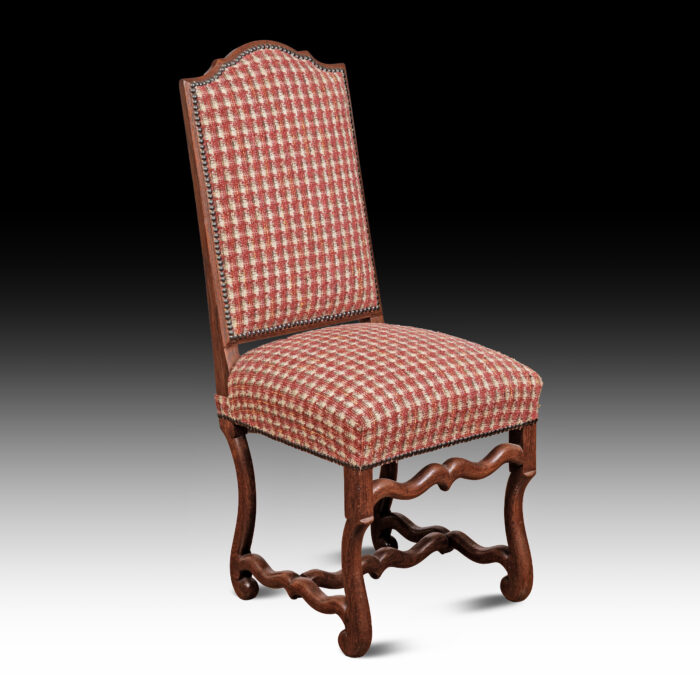 Set Six French Provincial Dining Chairs - Image 5