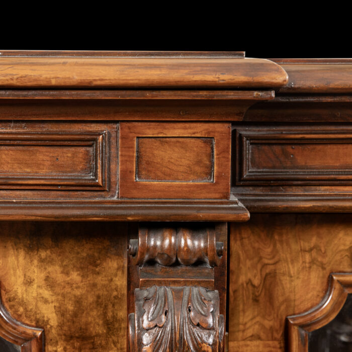 Four Door English Bookcase - Image 5