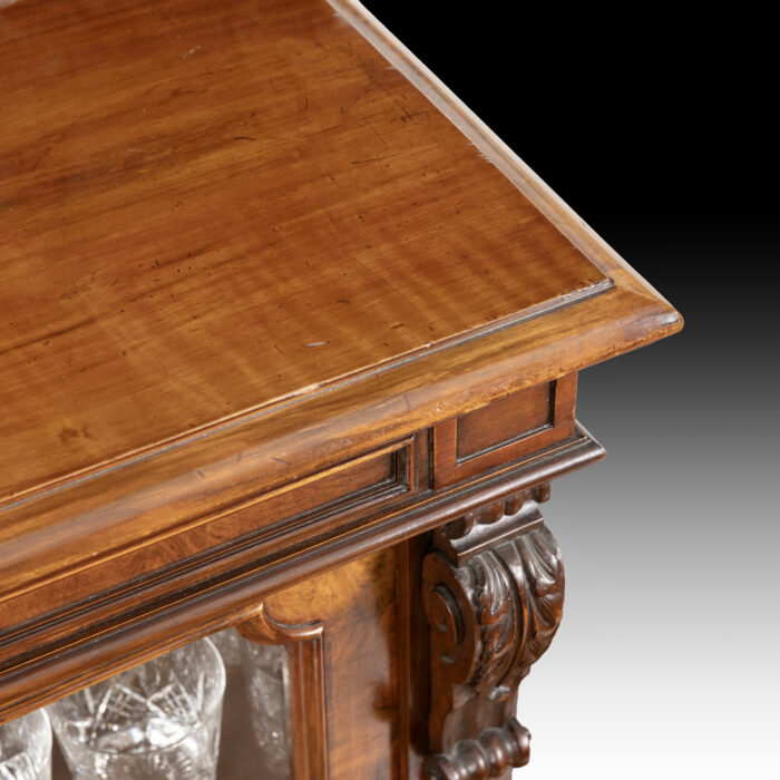 Four Door English Bookcase - Image 7