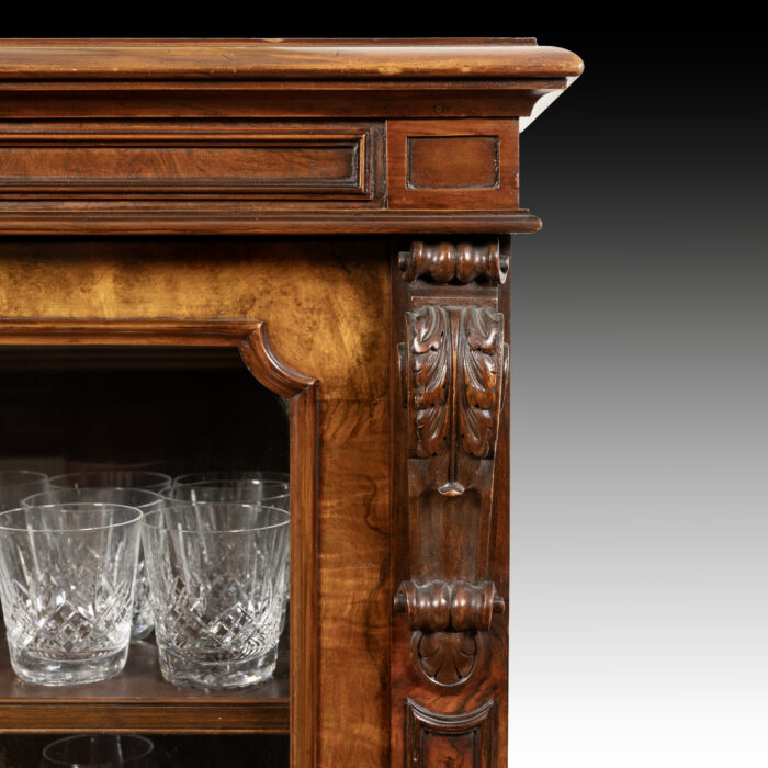 Four Door English Bookcase - Image 10