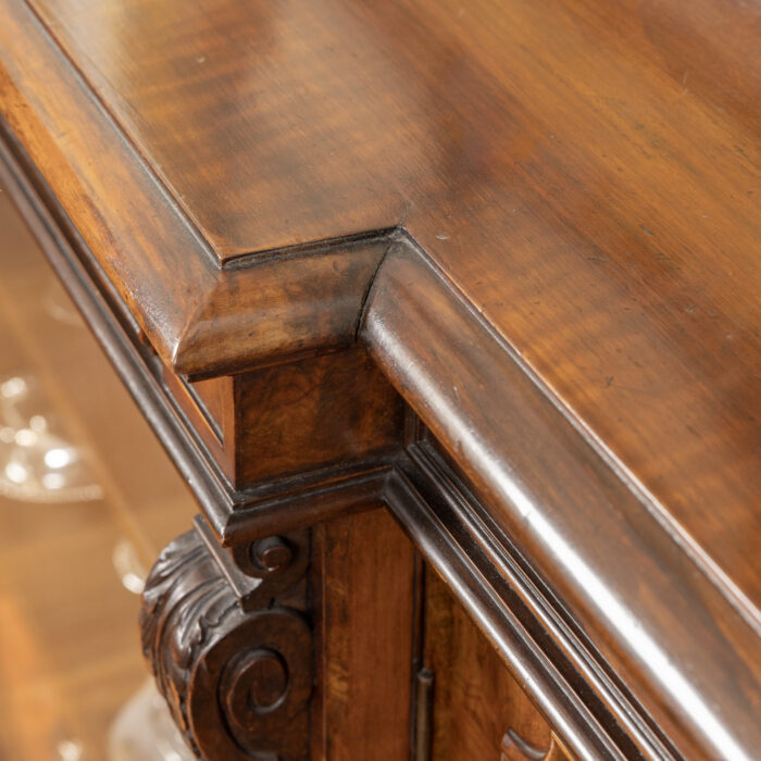 Four Door English Bookcase - Image 13