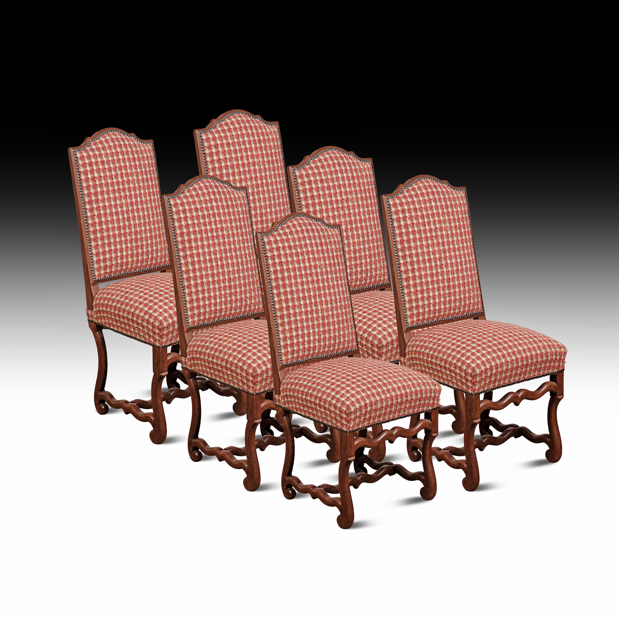 six-french-provincial-dining-chairs