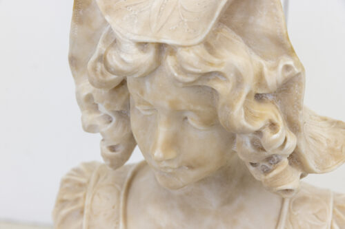 Alabaster Bust of Woman