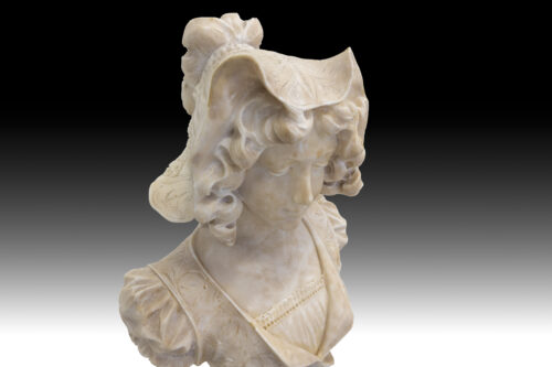 alabaster bust woman 5