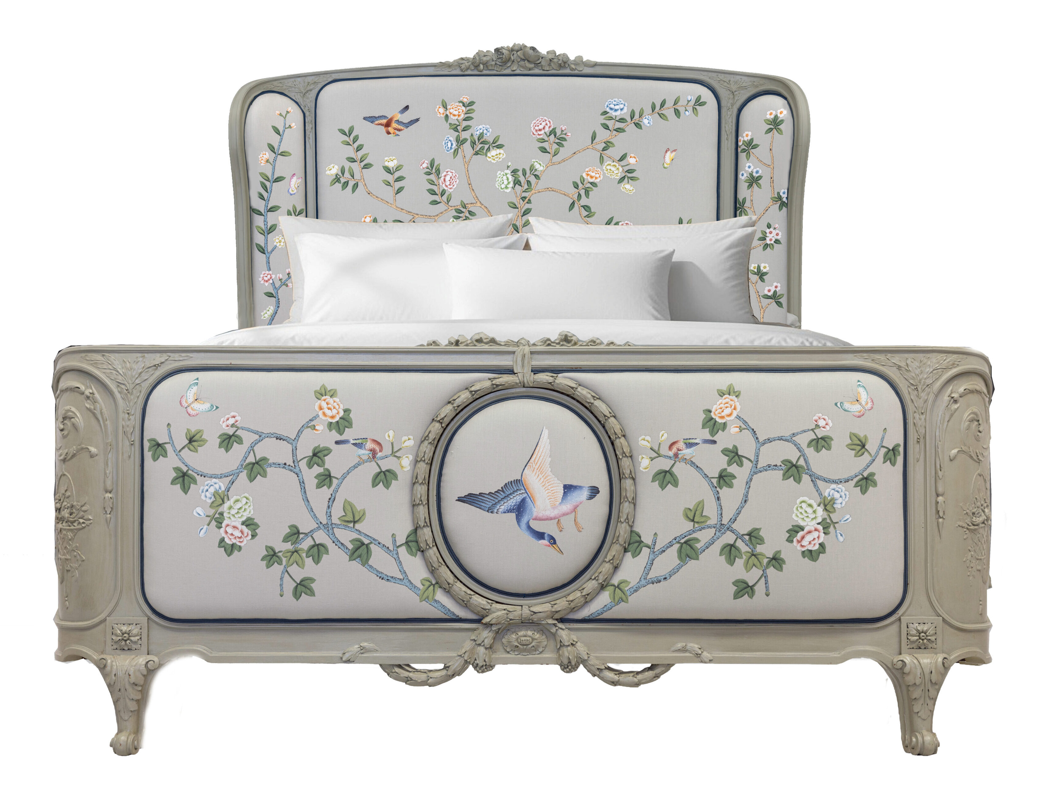 The French Bedroom - Transforming a beautiful antique bed 6 The French Bedroom - Transforming a beautiful corbeille antique bed