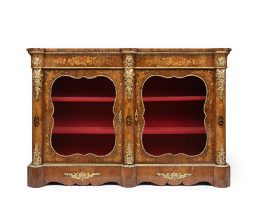 antique-two-door-bookcase