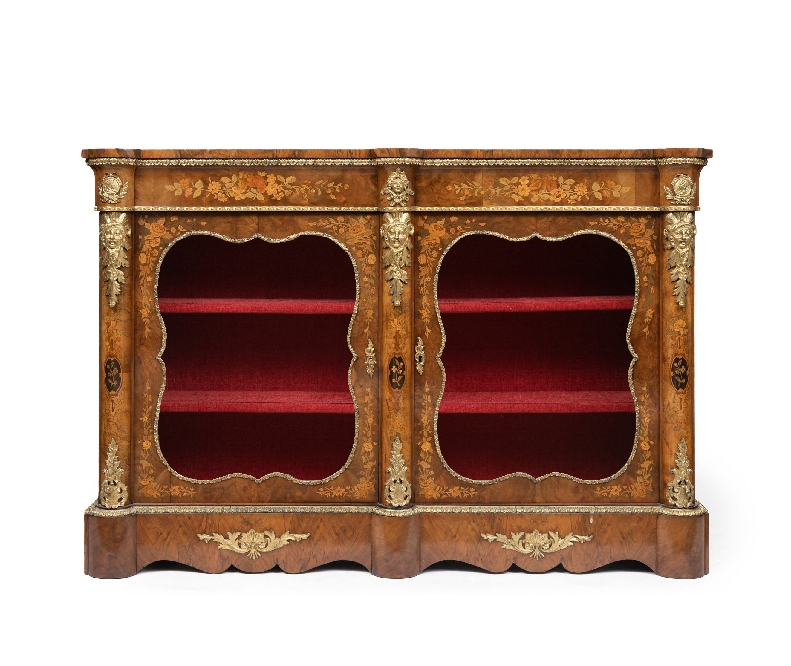 Antique Two Door Bookcase 9 antique-two-door-bookcase