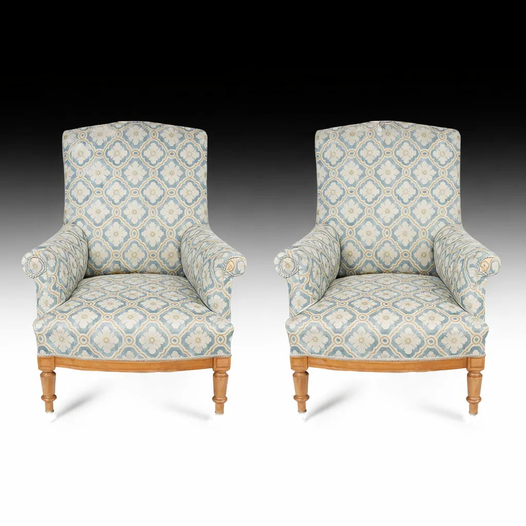 english library chairs pattern