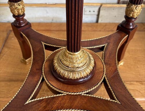 Video: Why This Formal French Salon Table Stopped Us In Our Tracks